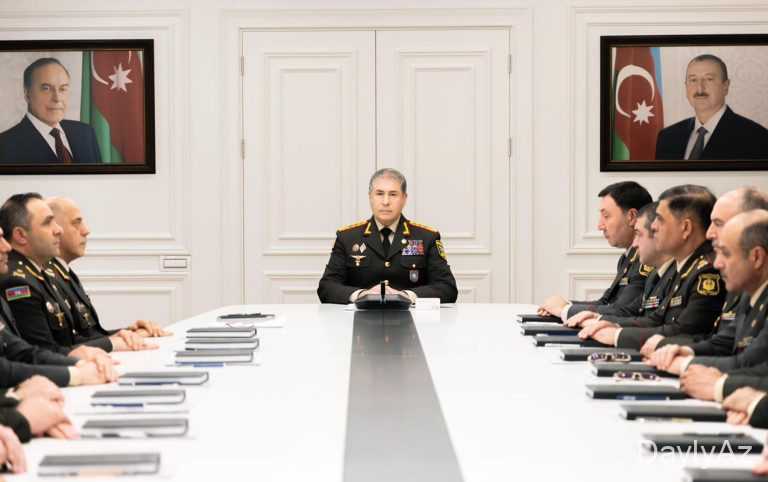 Vilayət Eyvazov əməliyyat müşavirəsi keçirdi 
							 – Video