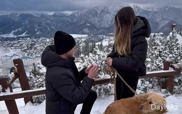 Koxalski nişanlandı – Video – Fotolar