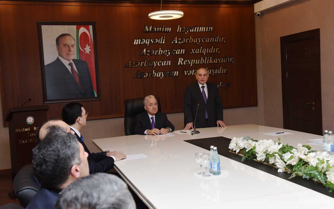 Yeni icra başçısı kollektivə təqdim olundu 
							 – Fotolar