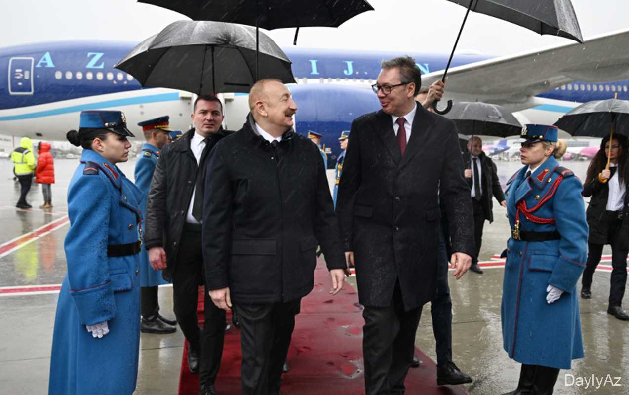 Prezidentin Serbiya səfərindən 
							 – Görüntülər+Video