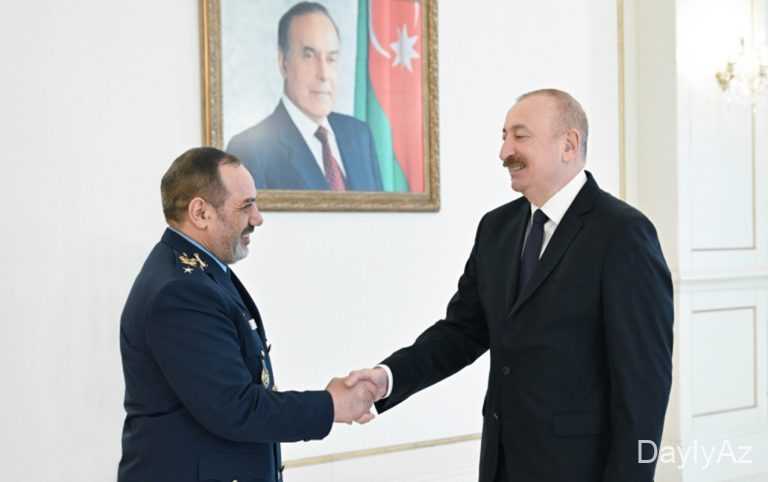 Prezident iranlı naziri qəbul etdi 
							 – Fotolar