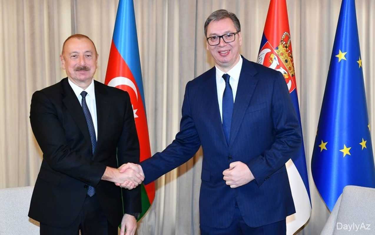 İlham Əliyev və Vuçiç mətbuata bəyanatla çıxış edirlər 
							 – Canlı