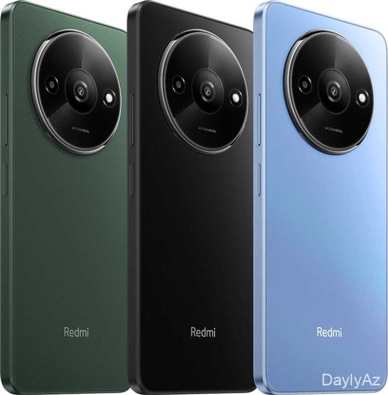 Redmi A3 Haqqında Məlumat – Xüsusiyyətlər, Kamera, Batareya və Qiymət