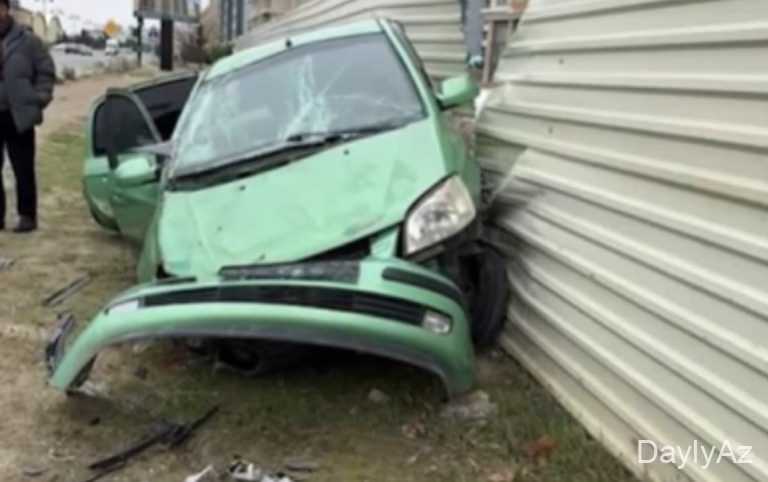 Sumqayıt bulvarında ağır qəza 
							 – Video