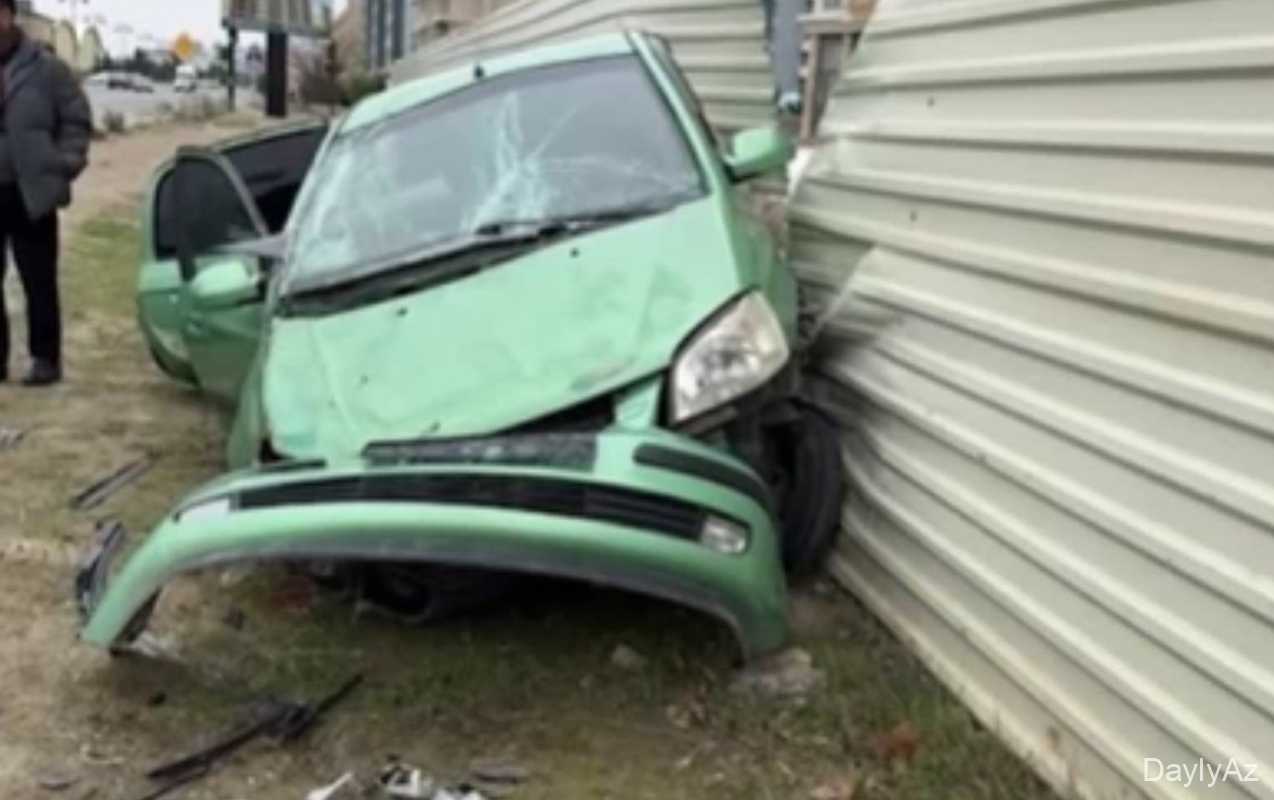 Sumqayıt bulvarında ağır qəza 
							 – Video