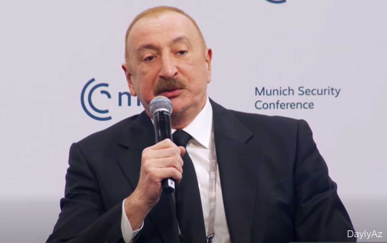 Prezident erməni nümayəndənin təxribatçı sualına belə cavab verdi 
							 – Video