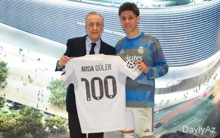 “Real Madrid” formasını 100-cü dəfə geyindikdən sonra göstərdiyi çıxışla diqqəti çəkən Arda Gülər