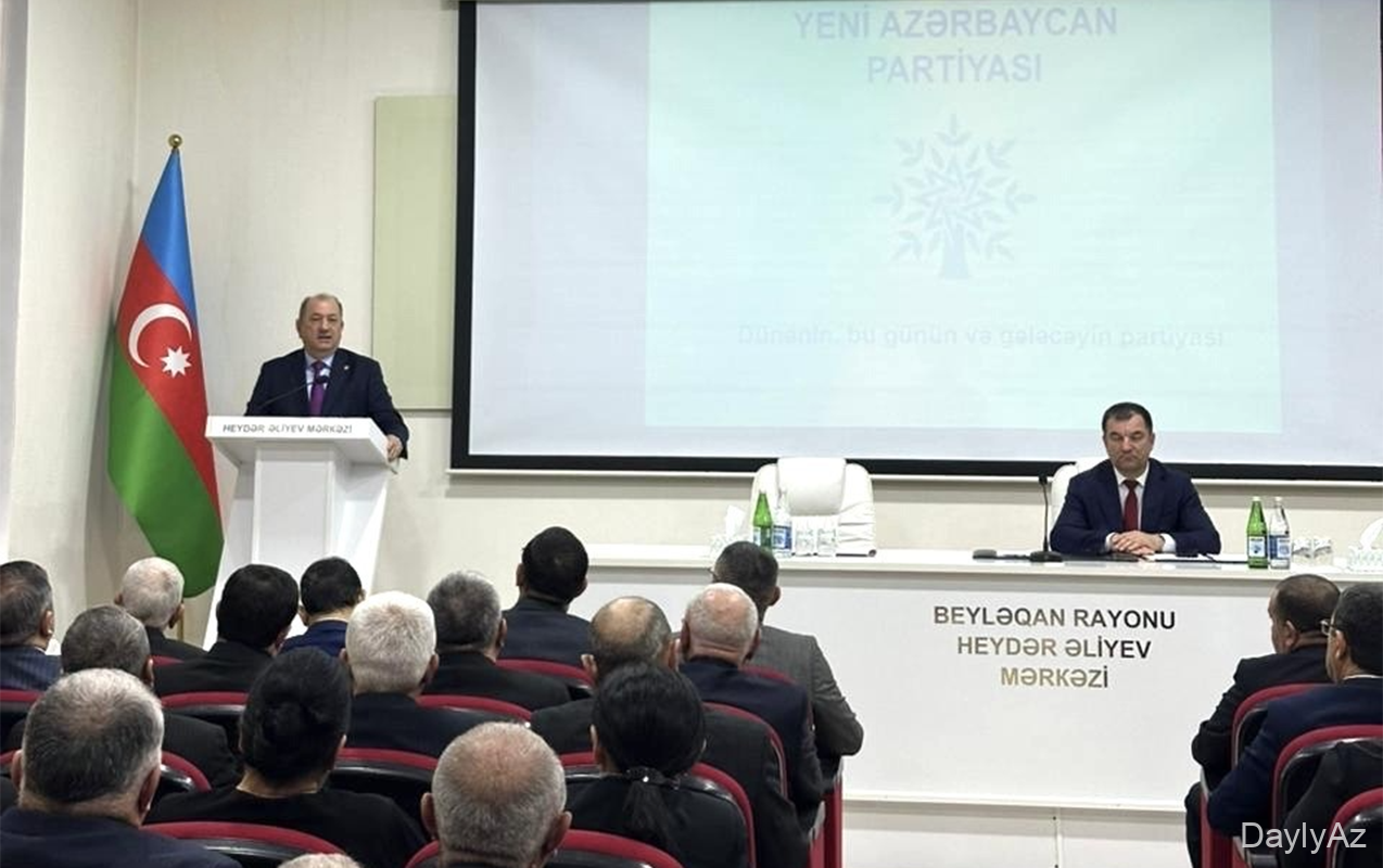 YAP Beyləqan rayon təşkilatının 33-cü ildönümü qeyd olundu 
							 – Fotolar