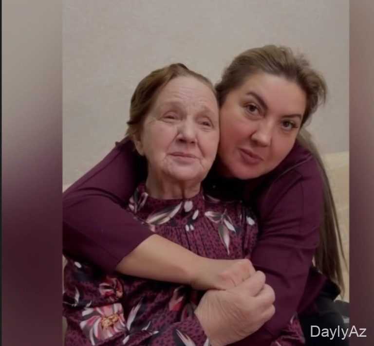 79 yaşlı qaynanası ilə VİDEOda gördükləri ilə sənətçi ilə geniş diqqət çəkdi