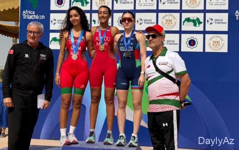 Azərbaycanlı triatlonçudan ilk 
							 – Tarixi medal+Fotolar