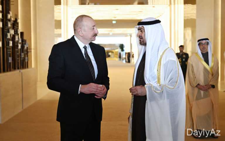 Prezident BƏƏ-də səfərdədir 
							 – Fotolar