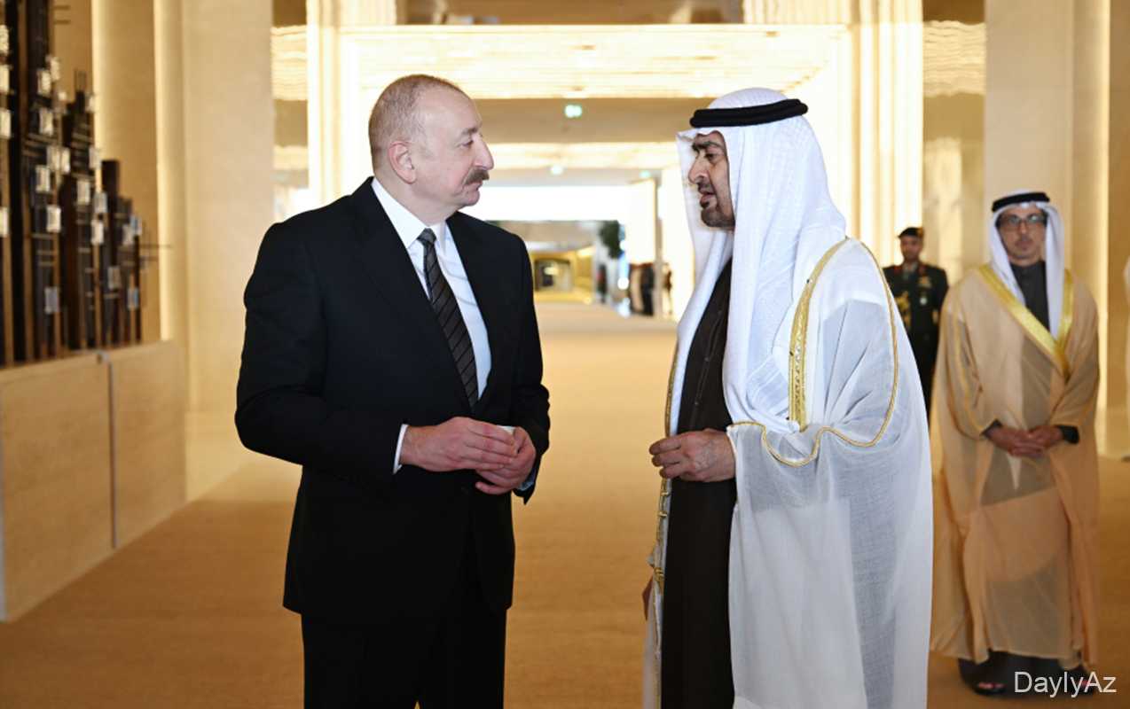 Prezident BƏƏ-də səfərdədir 
							 – Fotolar