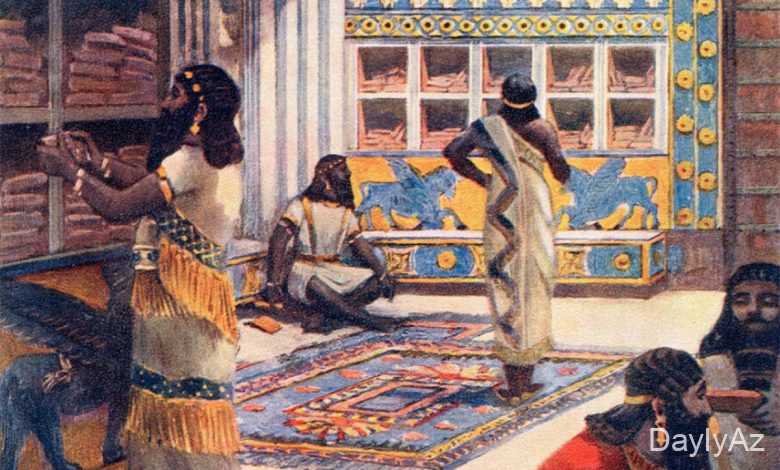 İlk Kitabxana Harada Yaranıb