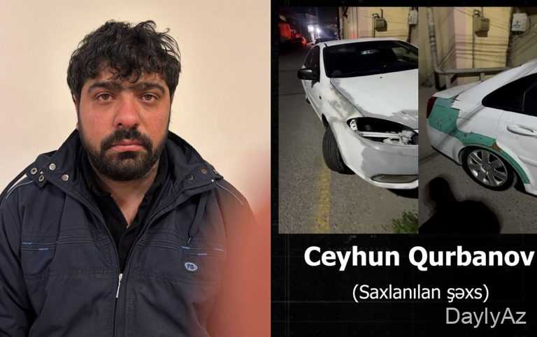 Maşın sürən şəxsdə narkotik təsiri