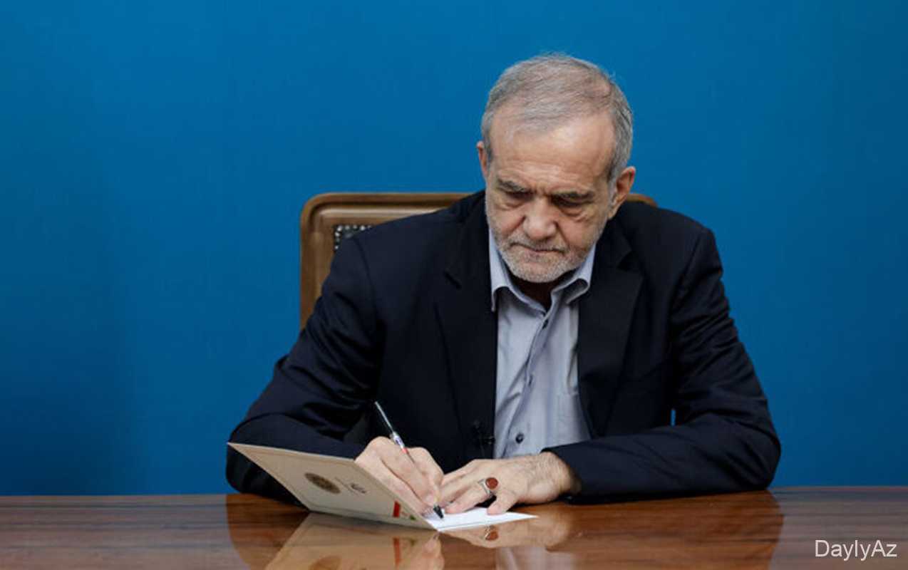 Pezeşkiandan ABŞ ilə danışıqların bərpası haqqında 
							 – Göstəriş