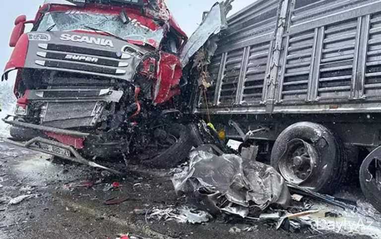 Türkiyədə Ağır Qəza: Azərbaycan Vətəndaşı Öldü