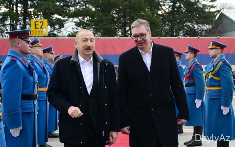 Prezidentin Serbiyaya səfəri başa çatdı 
							 – Fotolar