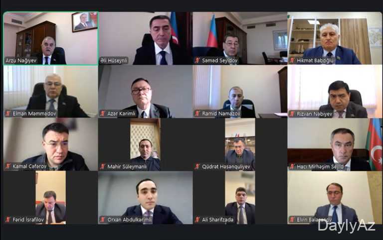 Milli Məclisdə kibercinayətkarlıqla bağlı iclas keçirildi