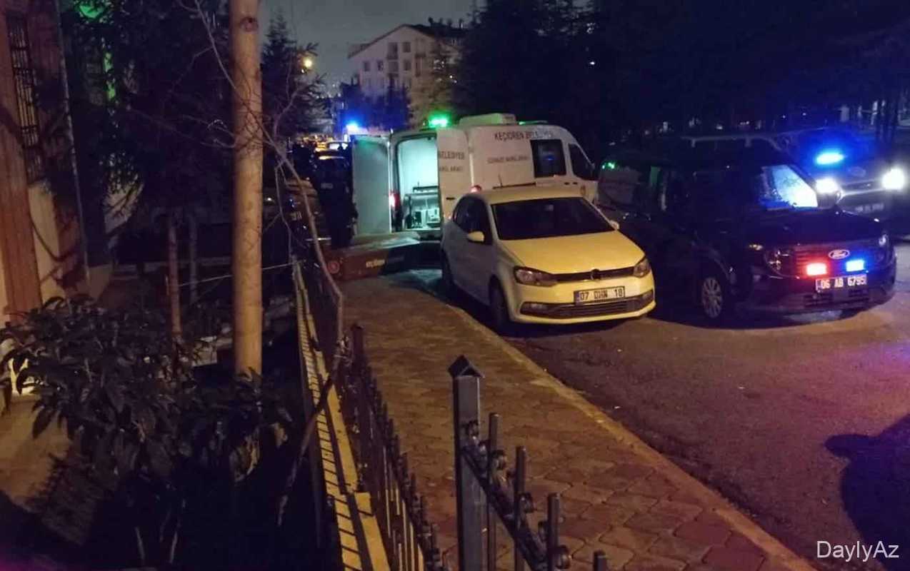 Ankarada ailə faciəsi: 35 yaşlı qoca anasını, qızını və əri öldürüb intihar etdi