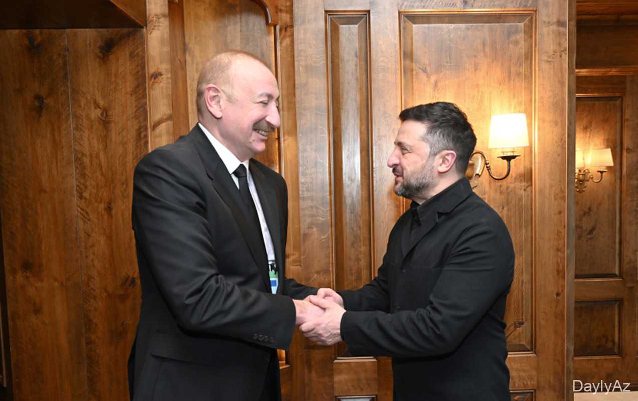 Prezident Zelenski ilə görüşdü 
							 – Fotolar