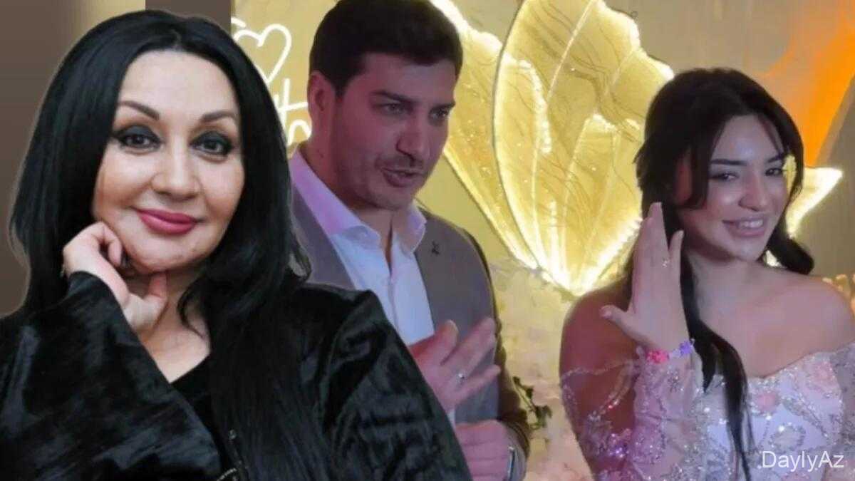 Xalq artistinin qızı qədən bağlandı – VİDEO