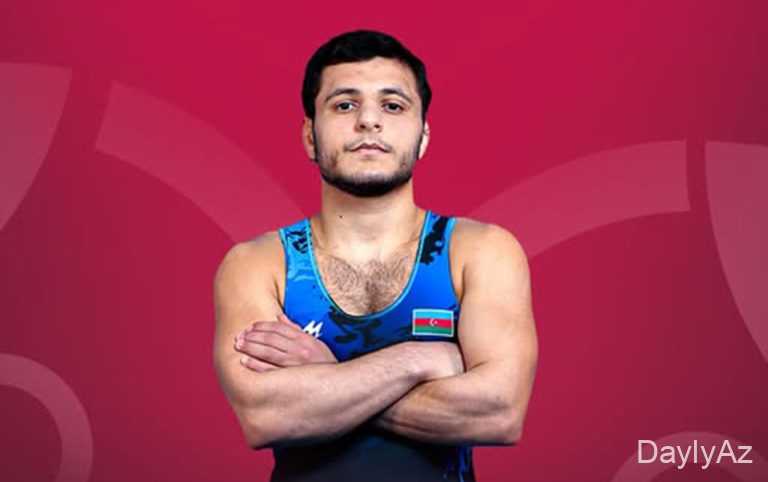 Azərbaycan güləşçisi erməni rəqibini məğlub edib medal qazandı