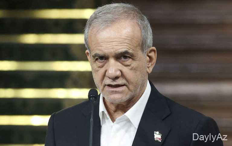 Pezeşkian qonşu dövlətlərin liderlərinə müraciət etdi