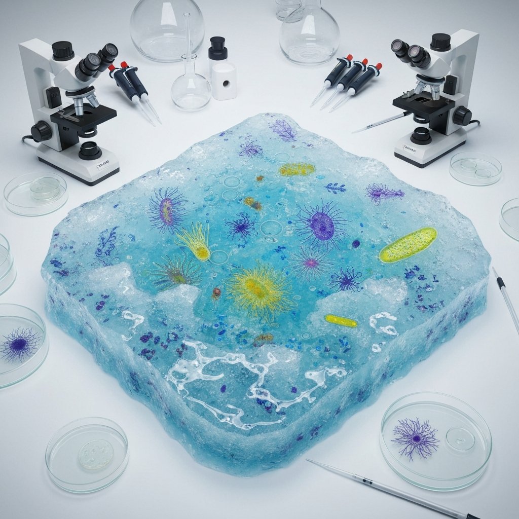 Antarktida buzlarından çıxan mikrob həyatı: Uzunömürlülük sirrini açırmı?