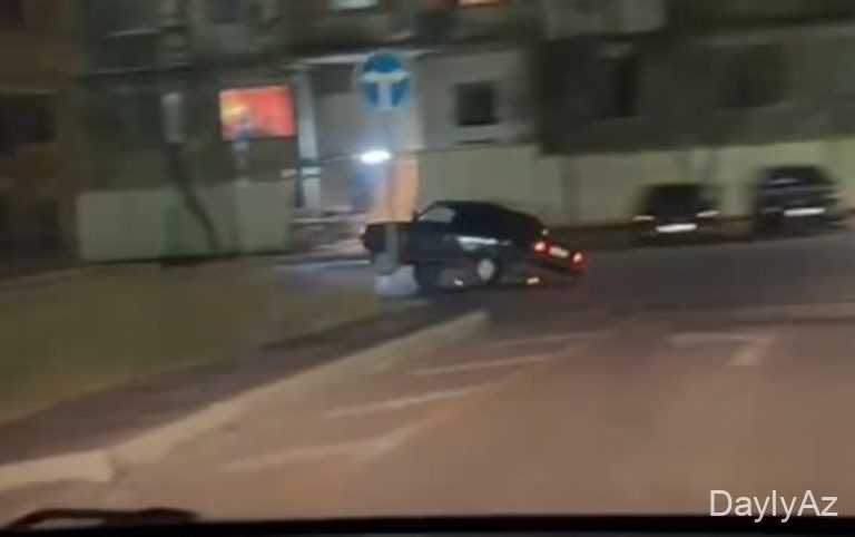 Avtoxuliqanlıq edən və “TikTok”da paylaşıb gedən videosunu paylaşan sürücü həbs edilib