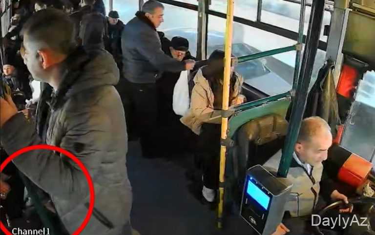 Bakında digər sərnişinin cibini vurmuş və pul kisəsini oğurlamış şəxsdə saxlanılıb