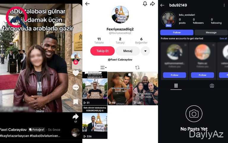 Bakı Dövlət Universitetində tələbələrin nalayiq formada paylaşılması davam edir – Foto