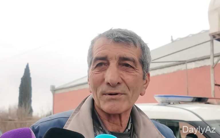 “Maraqlayıb ki, niyə gec gəlib, sonra bu hadisən olub.”