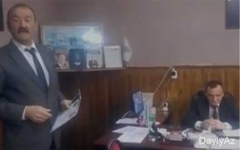 Saxta fəxri mükafat verən jurnalist tutulub