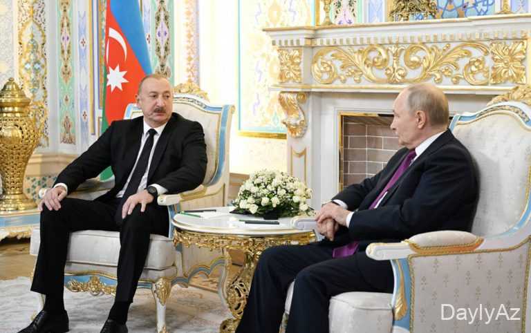 Putin İlham Əliyevə zəng etdi