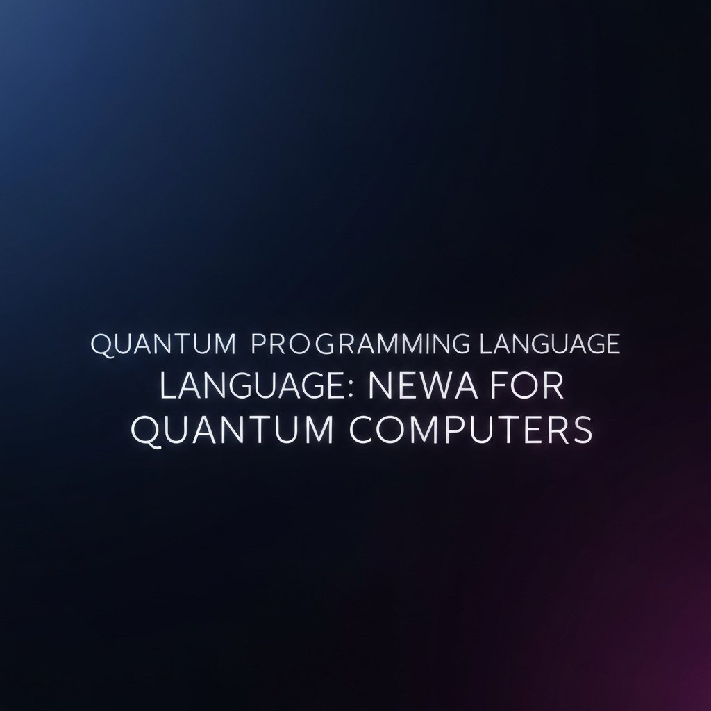 Kvant Proqramlaşdırma Dili: Kvant Kompüterləri Üçün Yeni Era