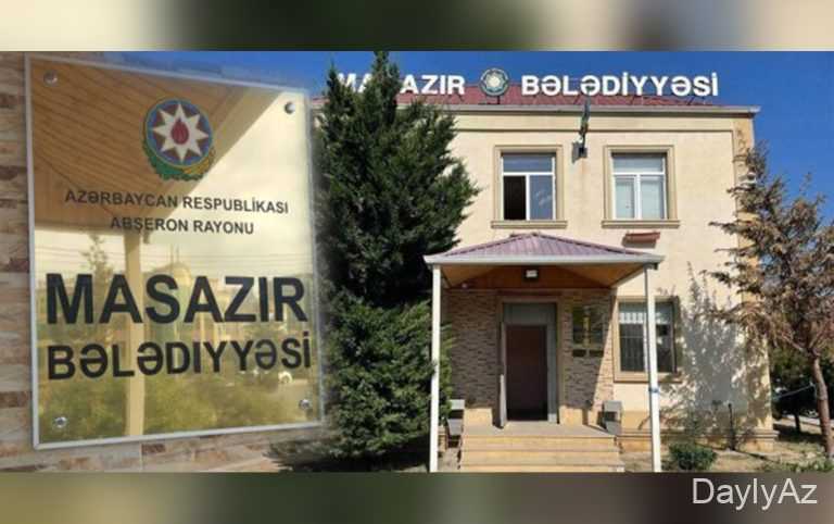 Masazır bələdiyyəsinin sabiq başçısı saxlanılmışdır