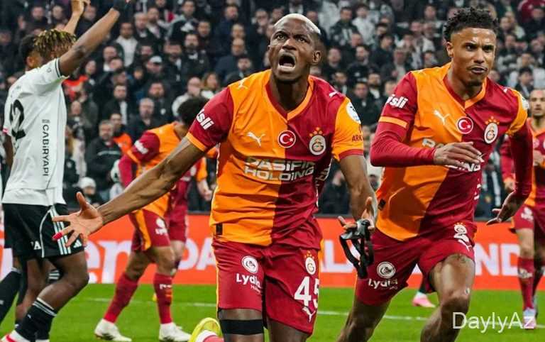 Türkiyə Superliqası: “Qalatasaray” “Beşiktaş”a qalib gəldi