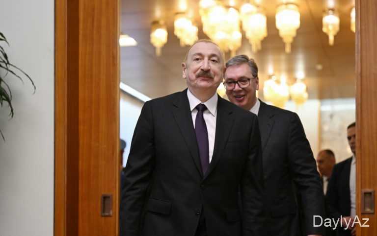 İlham Əliyev Serbiya Prezidenti ilə telefonla danışdı