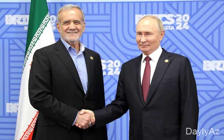 Pezeşkian ilə Putin telefonla danışdı