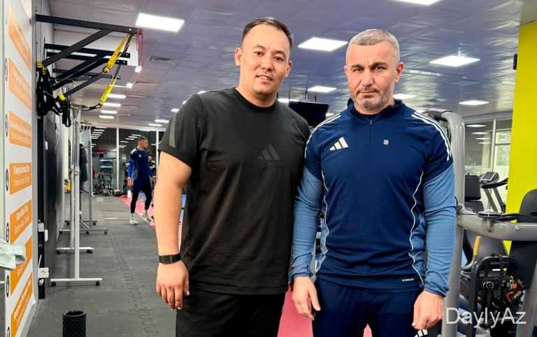 Qurban Qurbanovun yanında təcrübə edən Dovran Kendjaxunov
