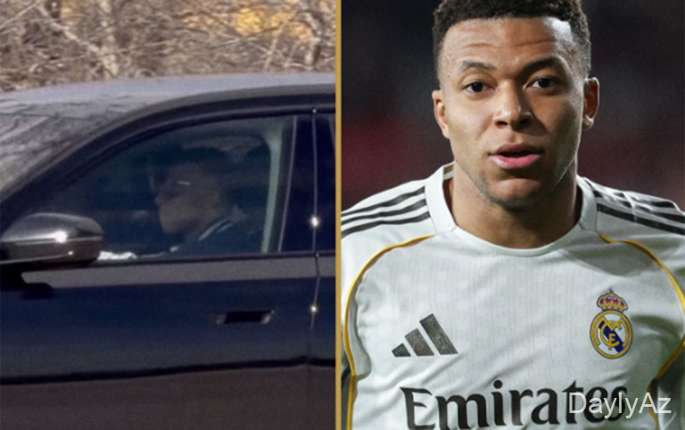 Mbappe ilk dəfə sükanı arxasında