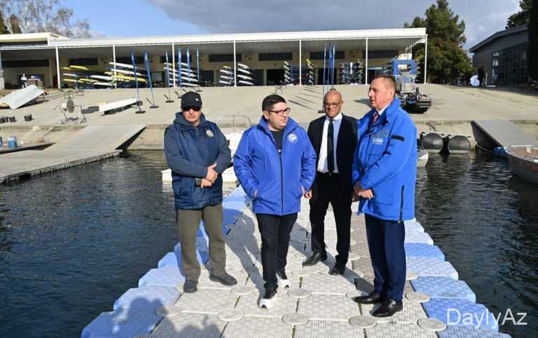 Beynəlxalq kanoe federasiyalarının prezidentləri Qarabağı ziyarət edir, fotoşəkillər