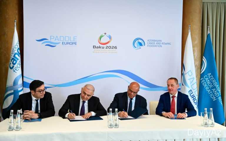 Azərbaycanda ilk dəfə Avropa Kanoe Assosiasiyasının ofisi açıldı 
							 – Fotolar