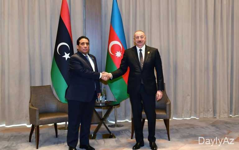 Liviya Prezident Şurasının Sədri İlham Əliyevə zəng etdi