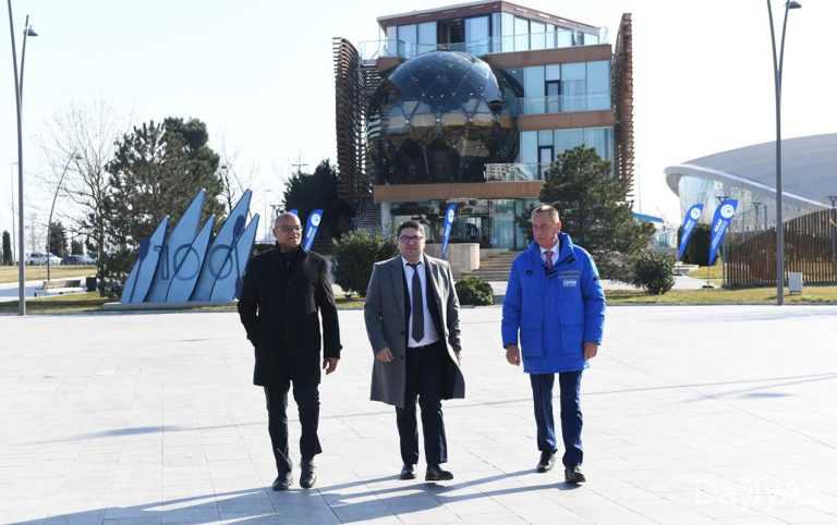 Beynəlxalq federasiya rəhbərləri Bakıda avarçəkmə məşqlərini izlədi 
							 – Fotolar