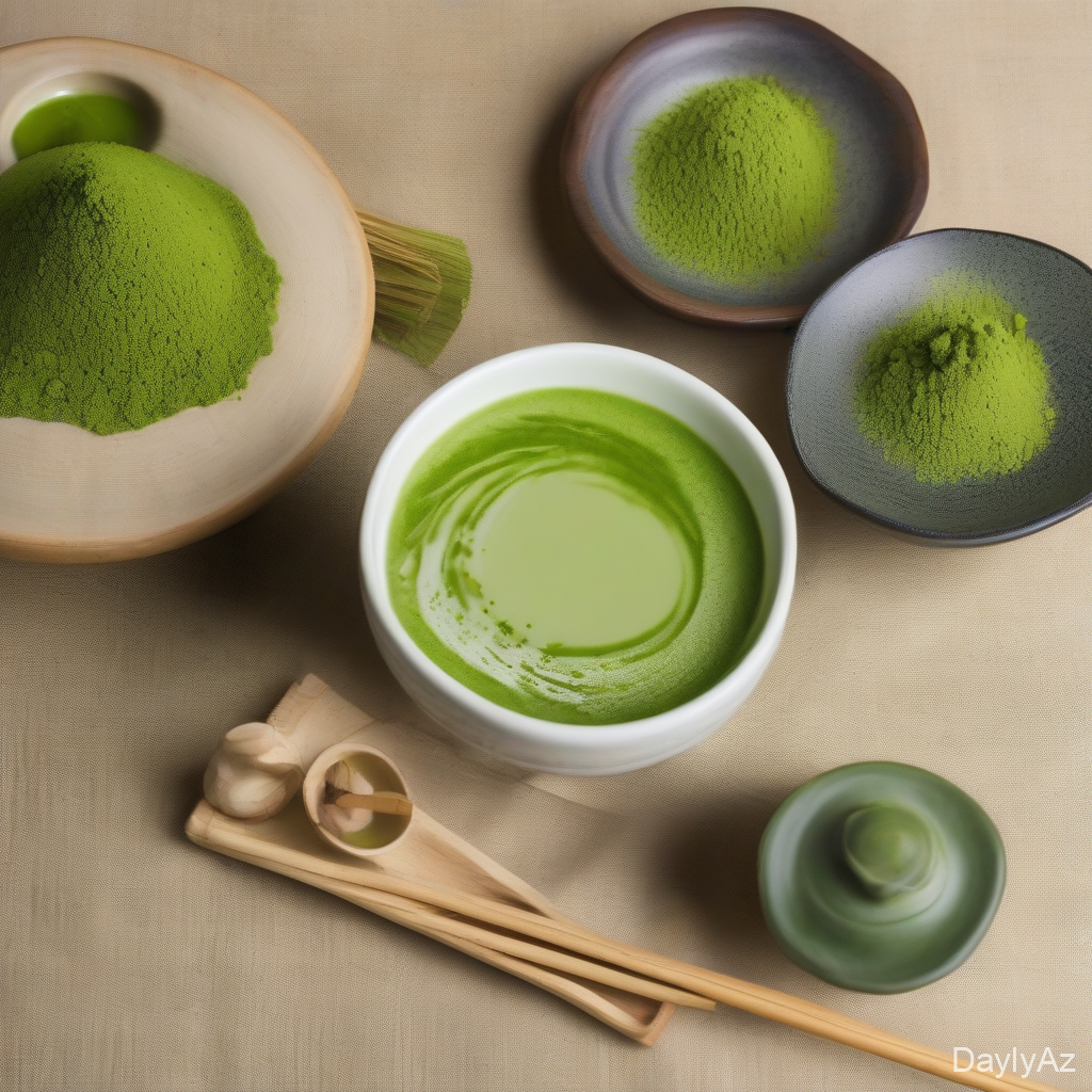 Yapon Mətbəxinin Sirri: Matcha Çayının Qida Sənayesində İstifadəsi və Sağlamlıq Faydaları
