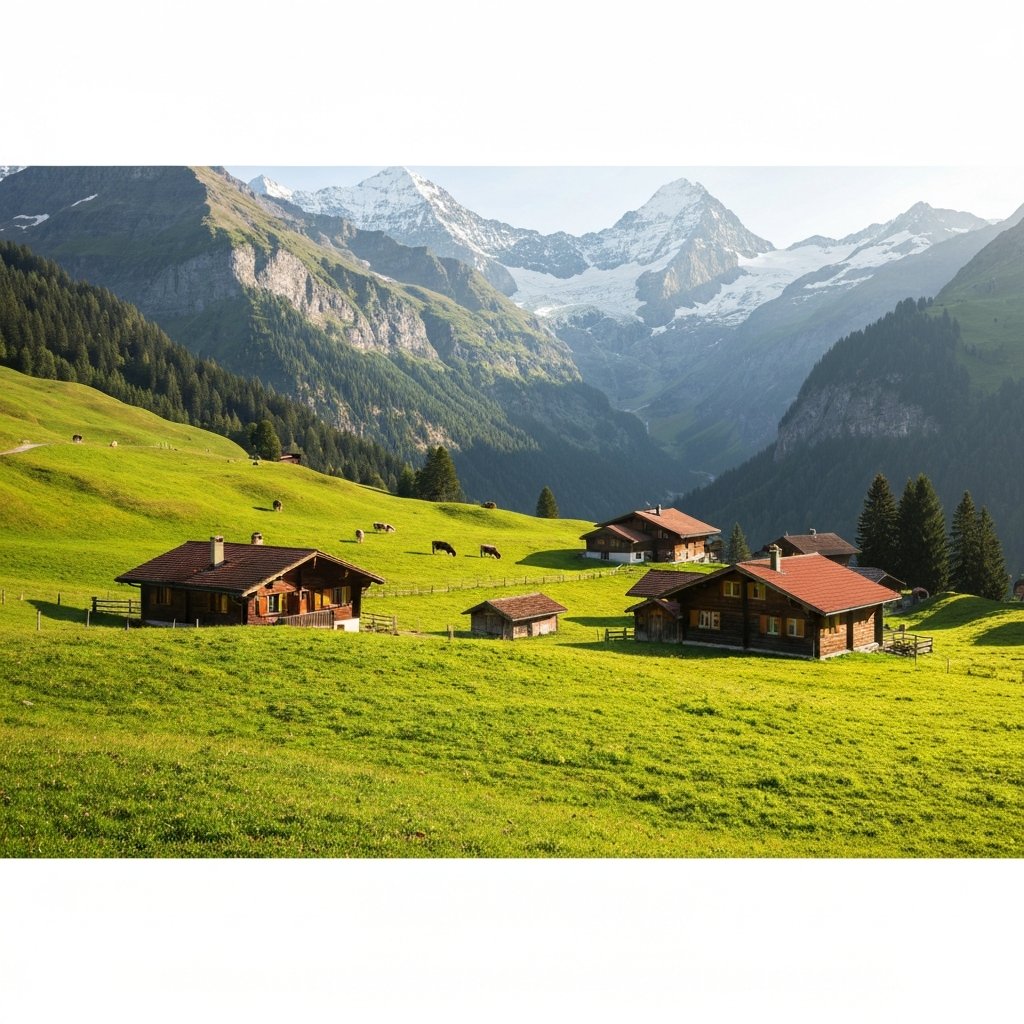 İsveçrənin Gizli Qəsəbələri: Turistlərdən Uzaq, Sakit Kənd Həyatı